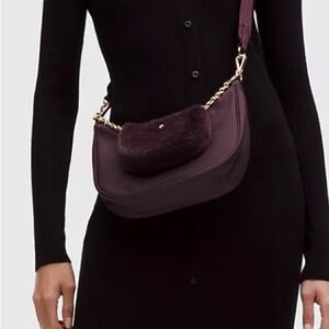 ✨NWT Lululemon City Essentials Nano Shoulder Bag Plush Fleece